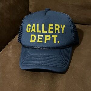 Gallery Dept Navy and Yellow Cap